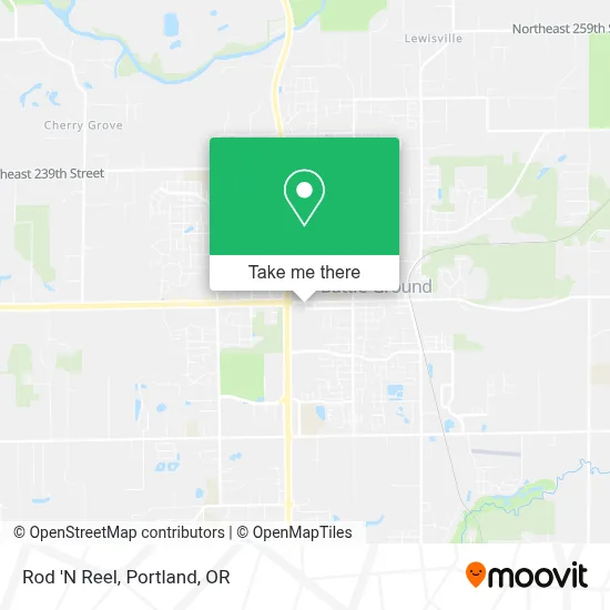 Rod 'N Reel map