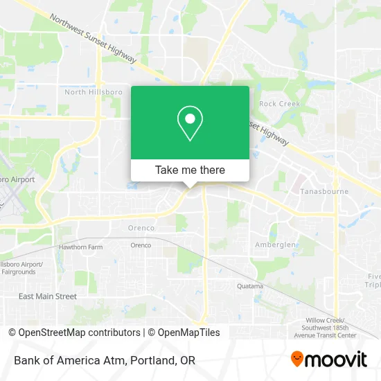 Bank of America Atm map