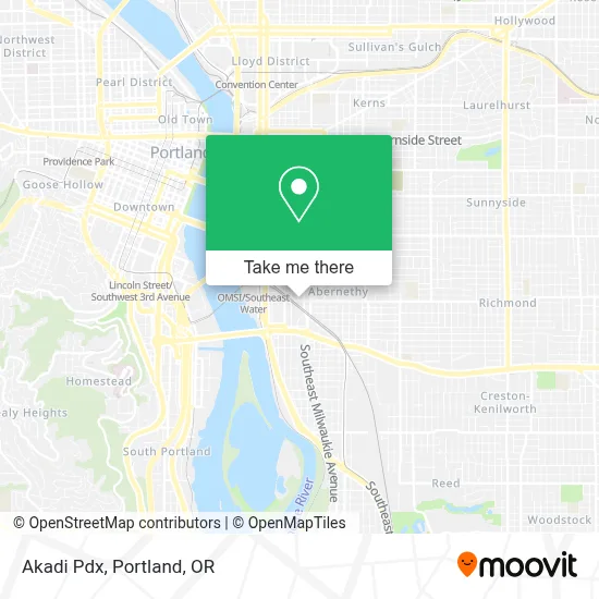 Akadi Pdx map