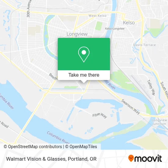 Walmart Vision & Glasses map