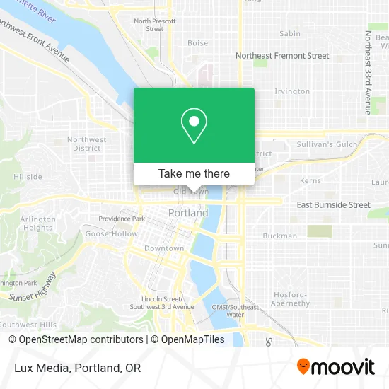 Lux Media map
