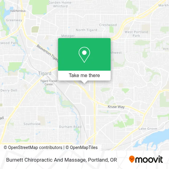 Burnett Chiropractic And Massage map