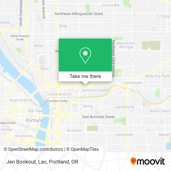 Jen Bookout, Lac map