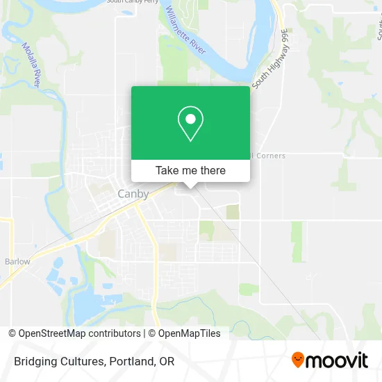 Bridging Cultures map