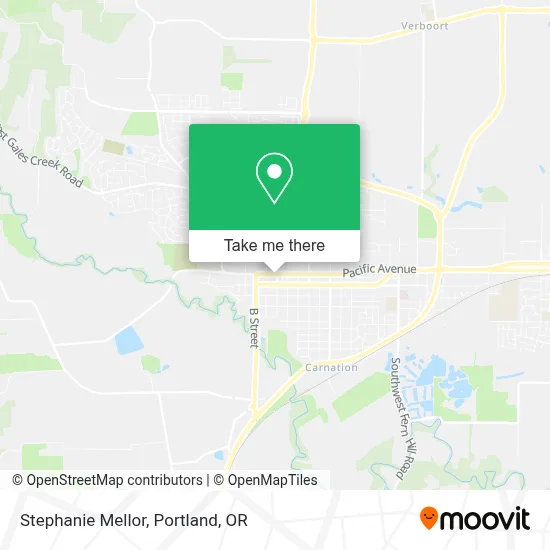 Stephanie Mellor map