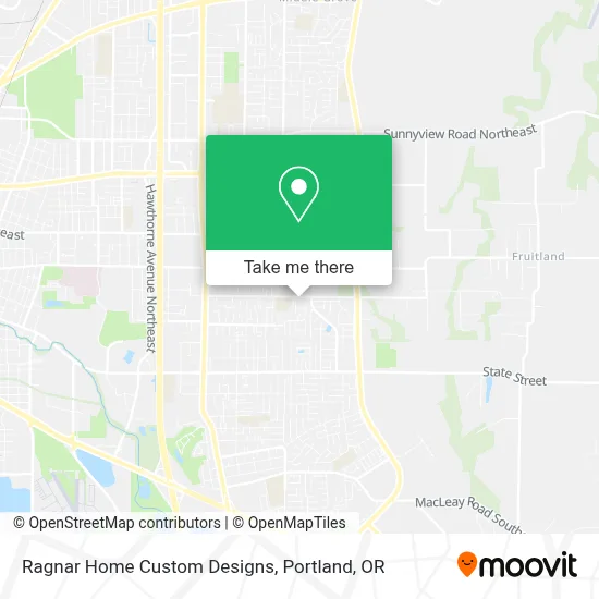 Ragnar Home Custom Designs map
