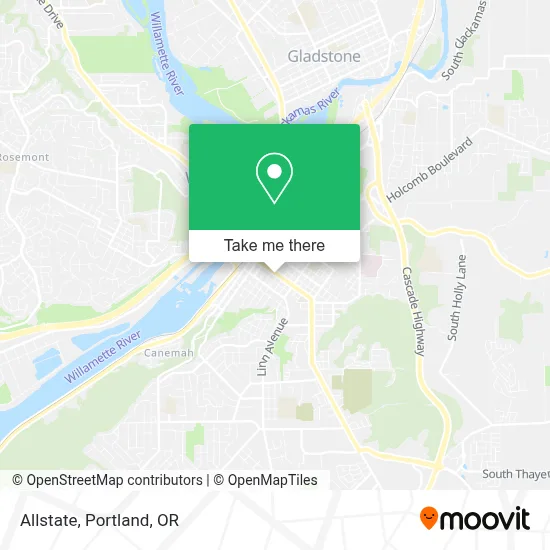 Allstate map