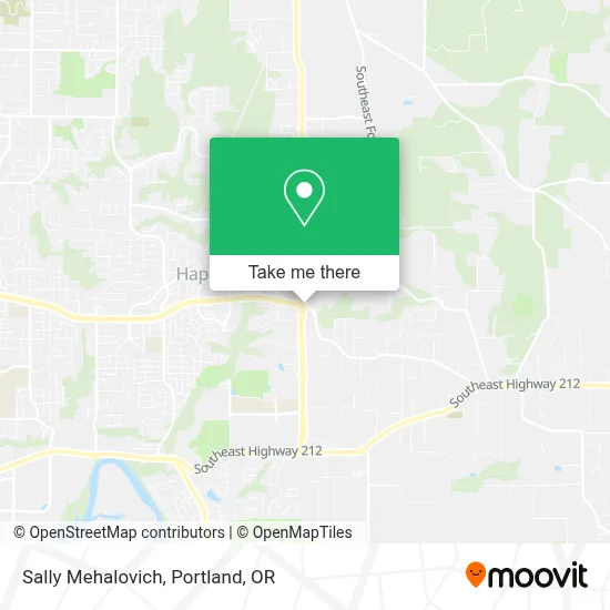 Sally Mehalovich map