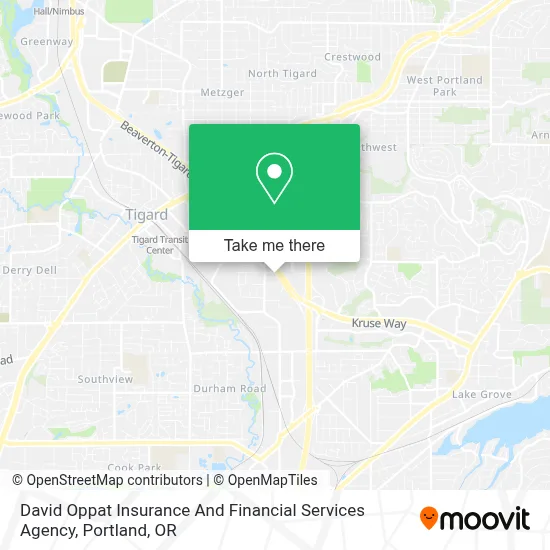 David Oppat Insurance And Financial Services Agency map