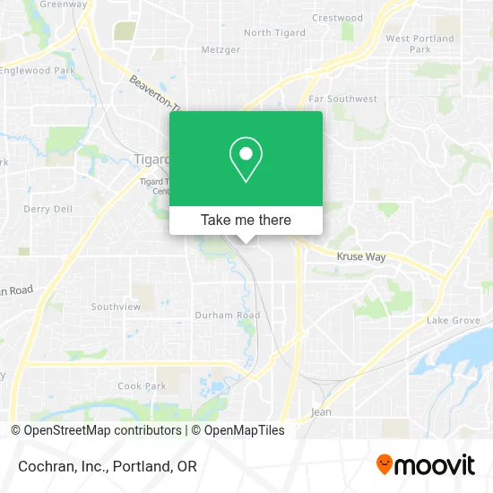 Cochran, Inc. map