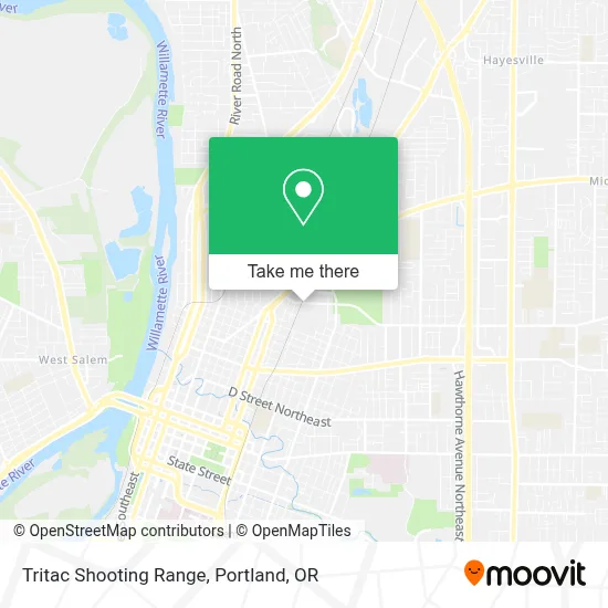 Tritac Shooting Range map