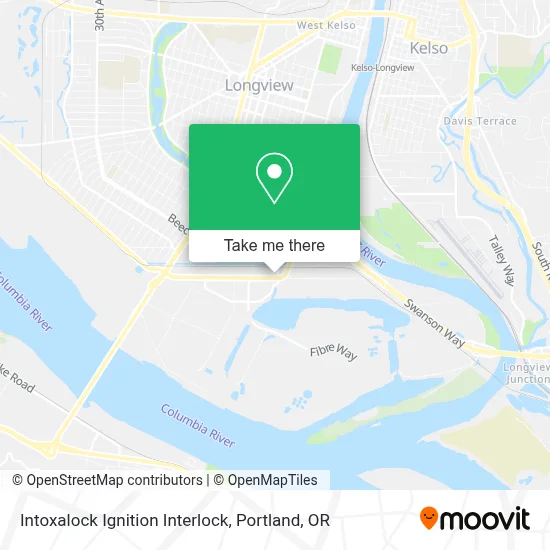Intoxalock Ignition Interlock map