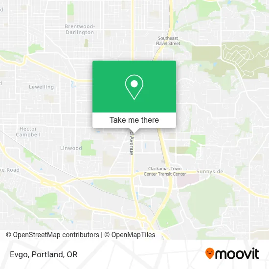 Evgo map