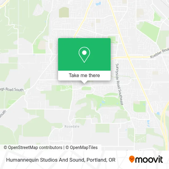 Humannequin Studios And Sound map