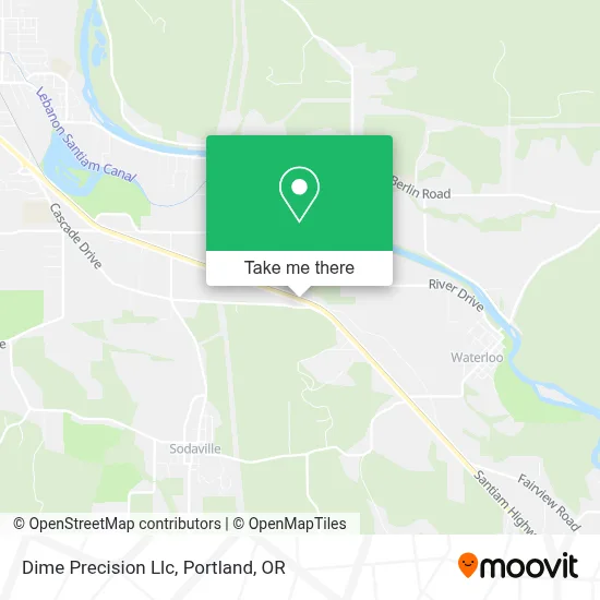 Dime Precision Llc map