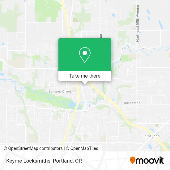 Keyme Locksmiths map