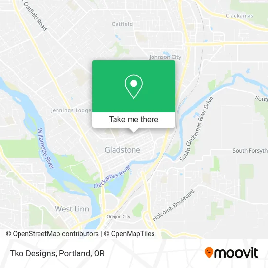 Tko Designs map