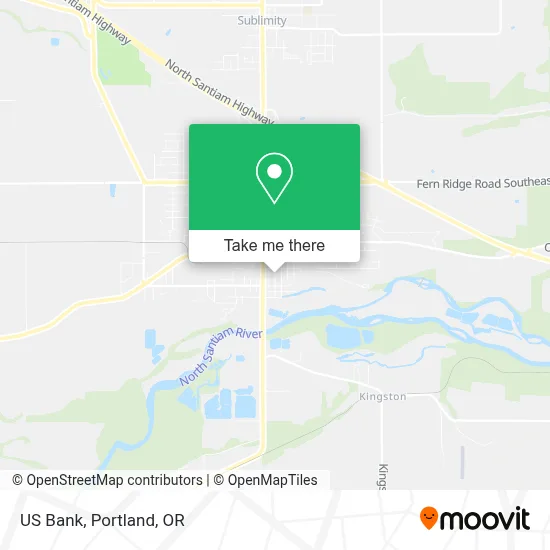 US Bank map