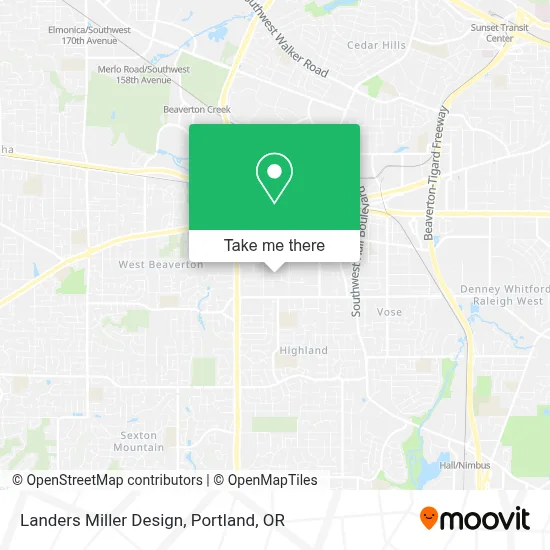 Landers Miller Design map