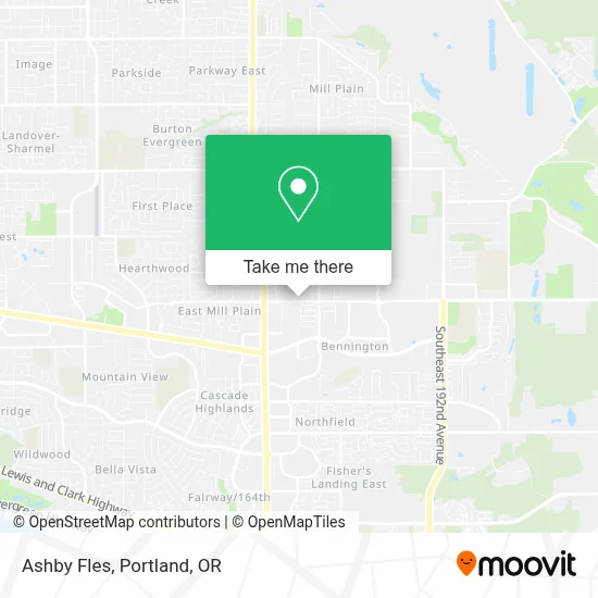 Ashby Fles map