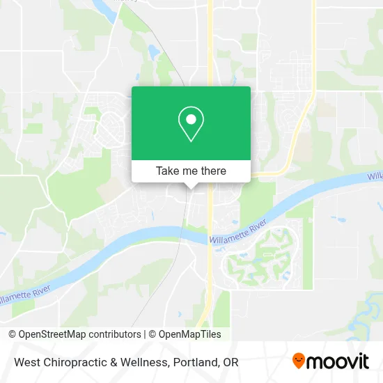 West Chiropractic & Wellness map