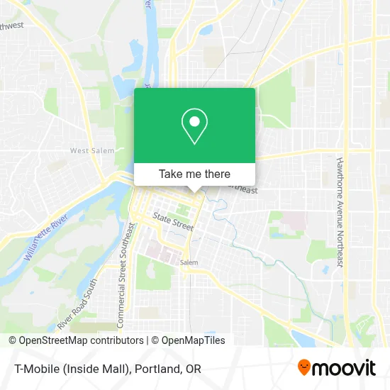 T-Mobile (Inside Mall) map