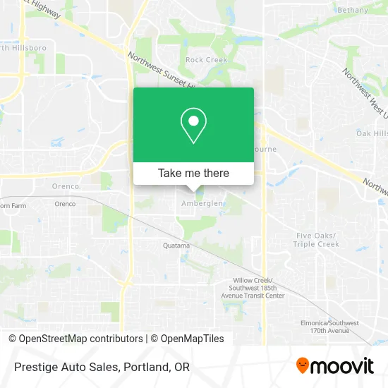 Prestige Auto Sales map