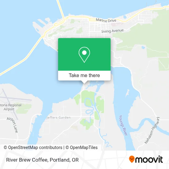 River Brew Coffee map