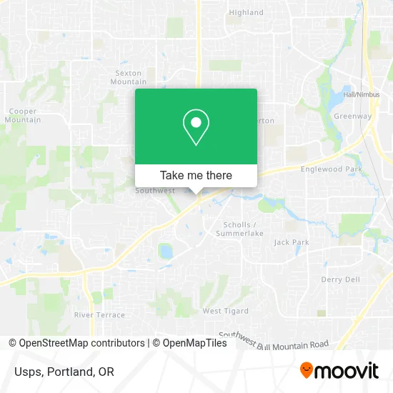 Usps map