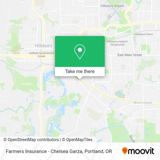 Farmers Insurance - Chelsea Garza map