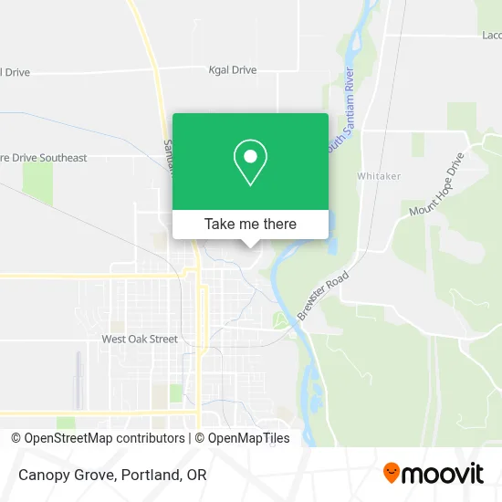 Canopy Grove map