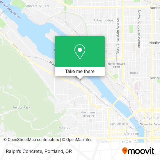 Ralph's Concrete map