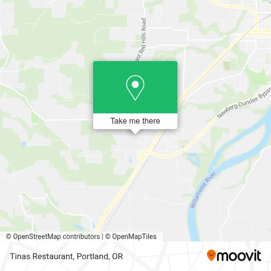 Tinas Restaurant map