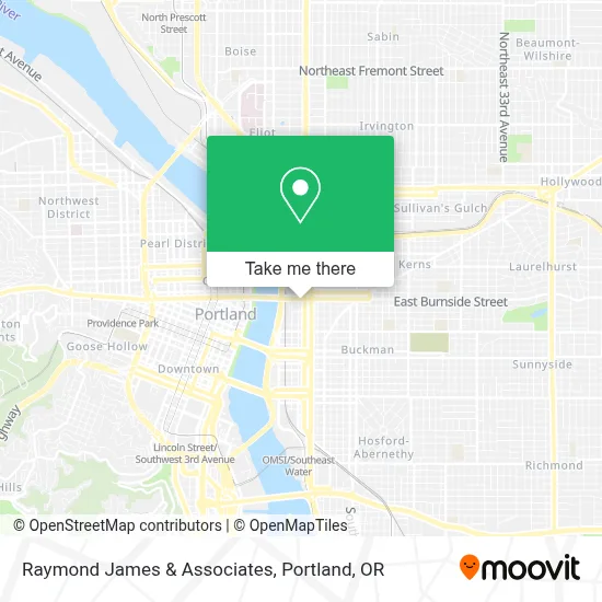 Raymond James & Associates map