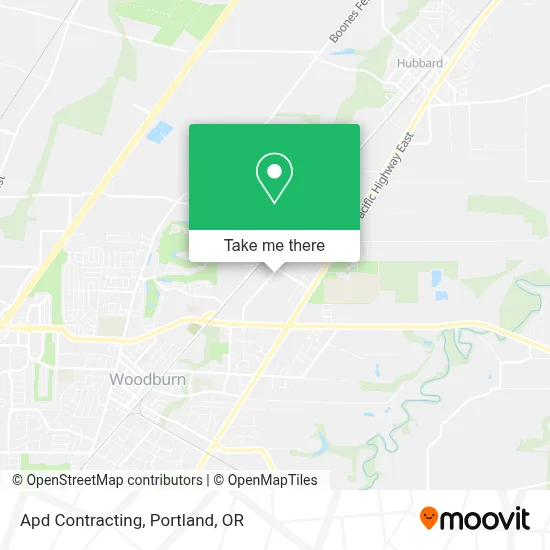 Apd Contracting map