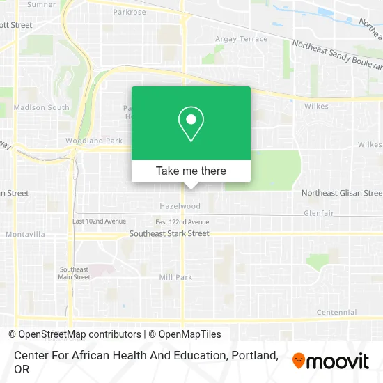 Center For African Health And Education map
