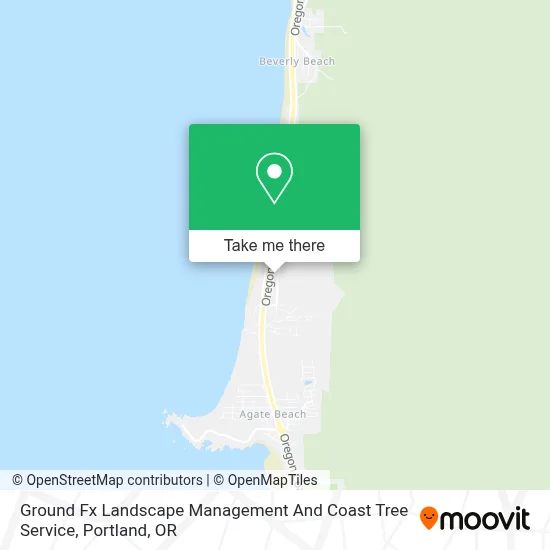 Ground Fx Landscape Management And Coast Tree Service map