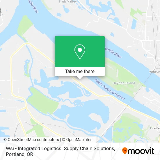 Wsi - Integrated Logistics. Supply Chain Solutions map