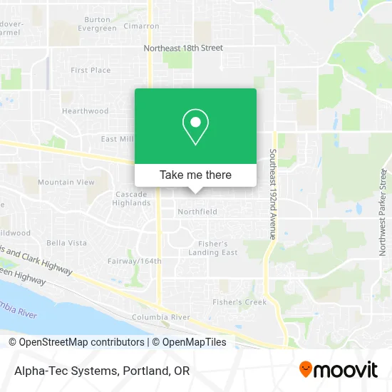 Alpha-Tec Systems map