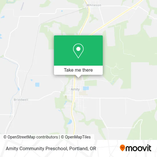 Amity Community Preschool map