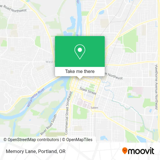 Memory Lane map
