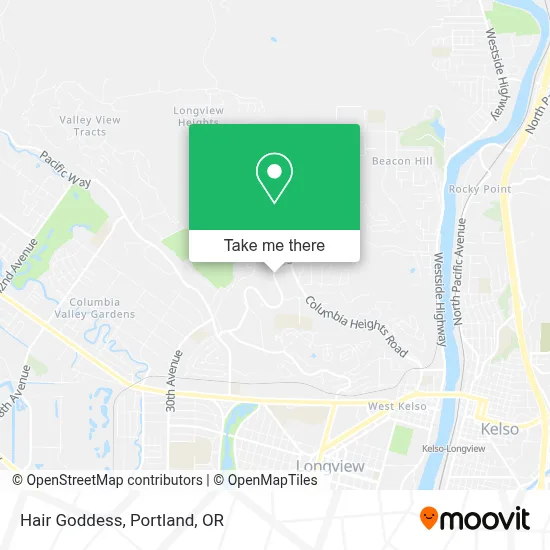 Hair Goddess map