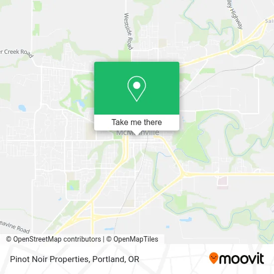 Pinot Noir Properties map