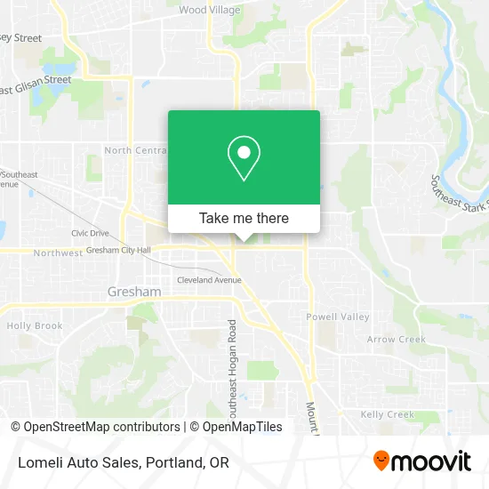 Lomeli Auto Sales map