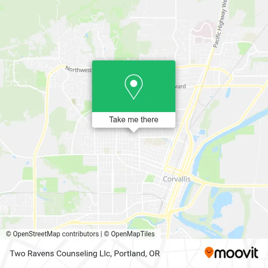 Two Ravens Counseling Llc map