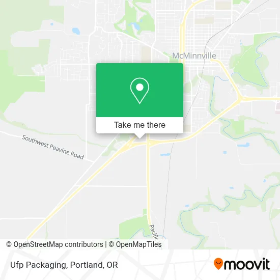 Ufp Packaging map