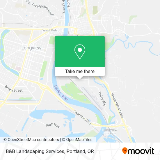 B&B Landscaping Services map