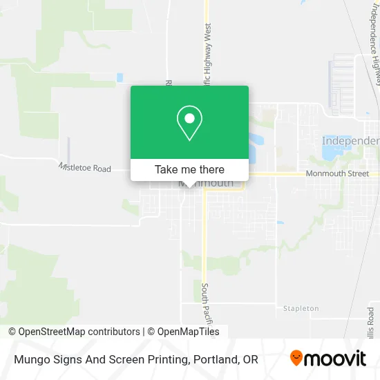 Mungo Signs And Screen Printing map