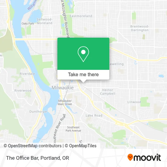 The Office Bar map