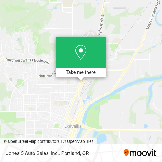 Jones 5 Auto Sales, Inc. map